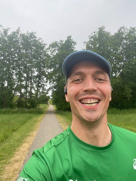 Running in the rain