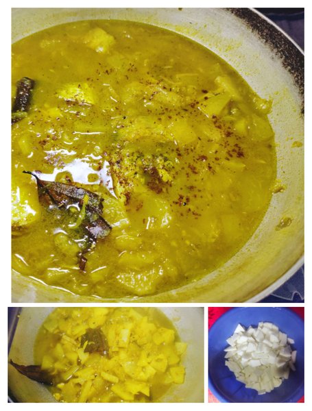 Natural Medicine!Nutritious soup of raw papaya which is very beneficial for our body.