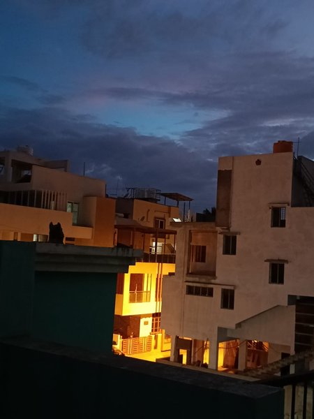 A magical moment at dusk!