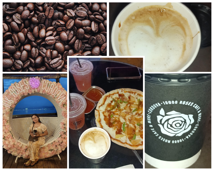 "A Good Yummy Coffee While Exploring  First Time 10000 Roses A Tourist Spot In Cordova, Cebu Philippines"