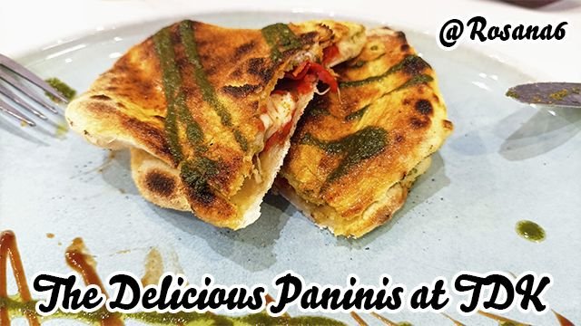 The Delicious Paninis at TDK 