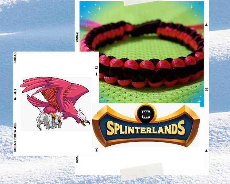 Pulsera nudo plano inspirada en Giant Roc ** Flat knot bracelet inspired by Giant Roc [Esp / Eng]