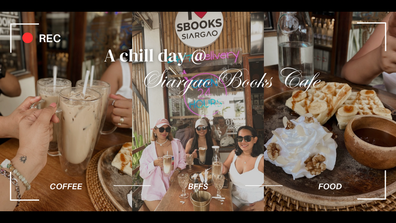 Coffee, Books & BFFs: A Chill Day at Siargao Books Café