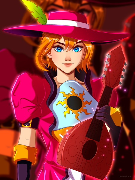 Silvershield Bard fanart for Splinterlands Art Contest!