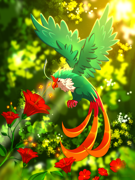 "Chirply's forest" holozing fanart!