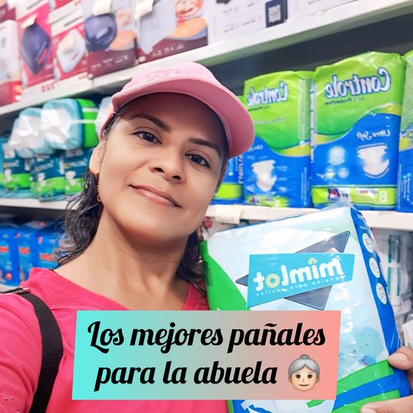 Choosing the best diapers for my grandmother 👵🏻 Escogiendo los mejores pañales para mi abuela