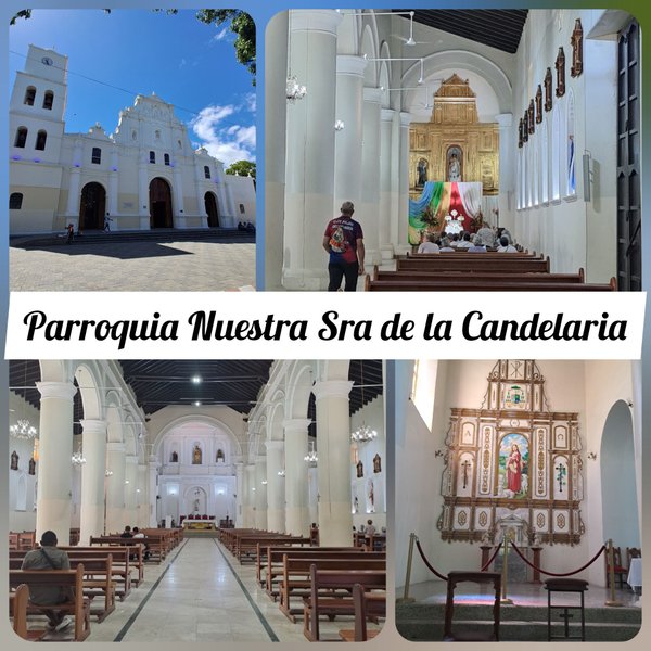 Observing the last restoration of the parish nuestra Sra de la Candelaria ⛪️ Observando la última restauración de la parroquia nuestra Sra de la Candelaria ⛪️