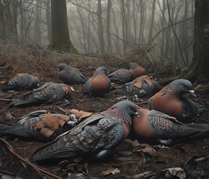 Über die Wandertaube - von der häufigsten Vogelart bis zum Aussterben in unter 50 Jahren!