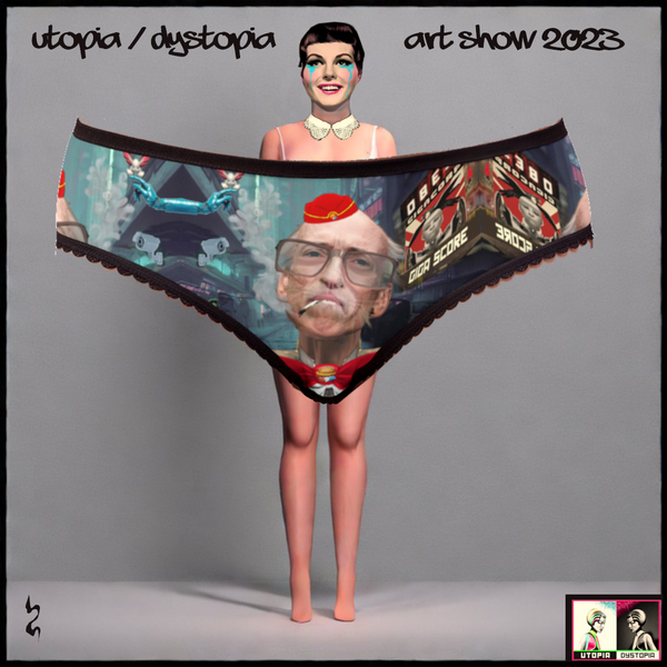 You're Invited to The Utopia / Dystopia Art Show in Voxels On January 1