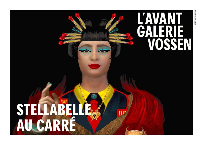 STELLABELLE AU CARRÉ: My Solo Show In Paris at L'Avant Galerie Vossen