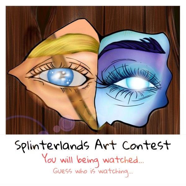 #107 Splinterlands Art Contest -  Lux Vega and Commander Goff are watching (ENG/ DE)