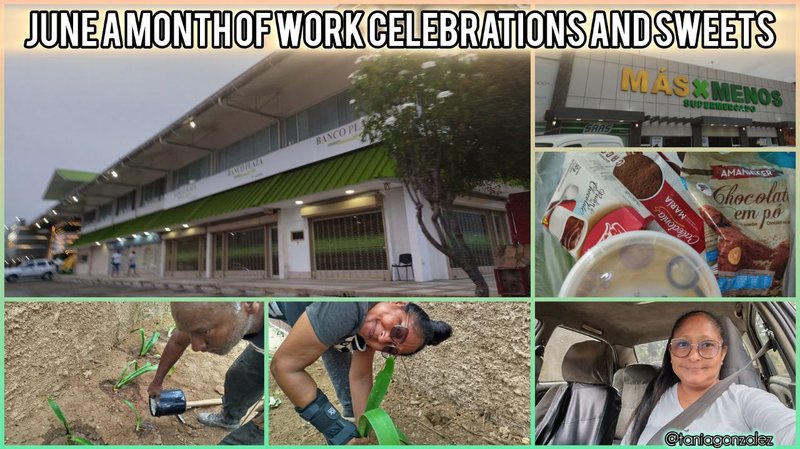 [ENG/ESP] June a month of work, celebrations and sweets 