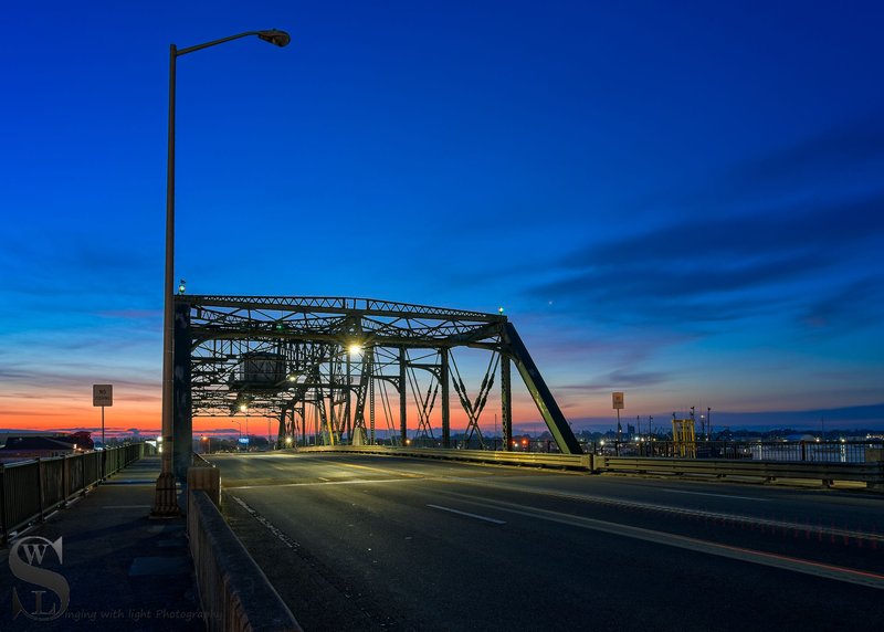 The Swing Bridge Between New Bedford and Fairhaven