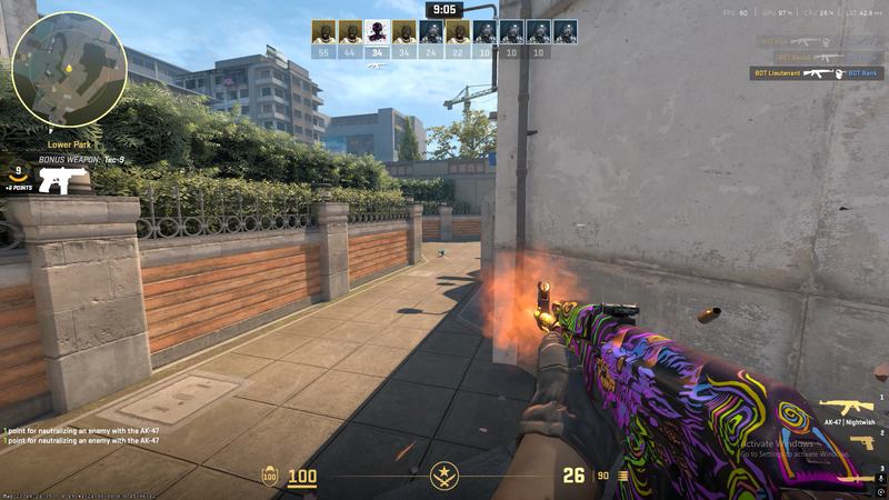 The Extreme Bot Clapping Match (Counter-Strike 2 Plays)