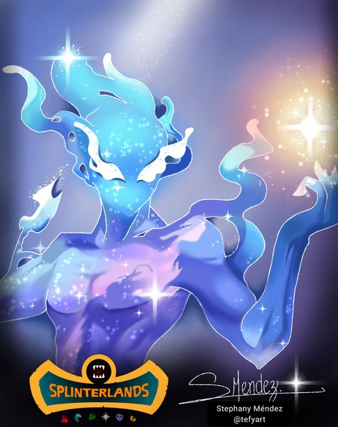 ASTRAL ENTITY week 332🌌🌠 Splinterlands Art Contest [ENG/ESP]