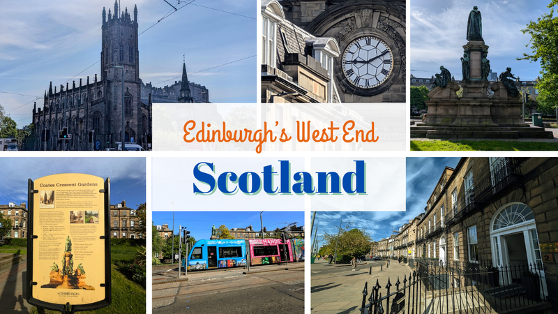 Edinburgh's West End 🏴󠁧󠁢󠁳󠁣󠁴󠁿 ~ Scotland 