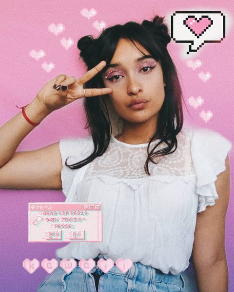 Maquillaje super rosa, super kawaii/Super pink makeup, super kawaiiMaquillaje super rosa, super kawaii/Super pink makeup, super kawaii