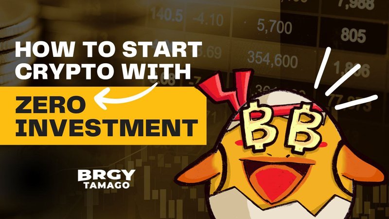 HOW TO START CRYPTO WITH ZERO INVESTMENT