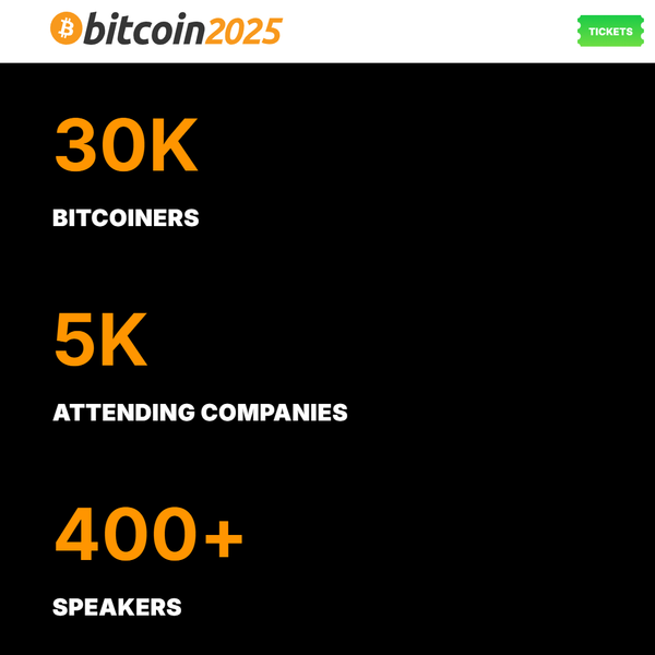 30K Bitcoiners at the Bitcoin 2025 conference in Las Vegas this year. JD Vance: Bitcoin is more a conservative, right-leaning technology, while AI (censorship) is more left-leaning. Is there some truth to it?