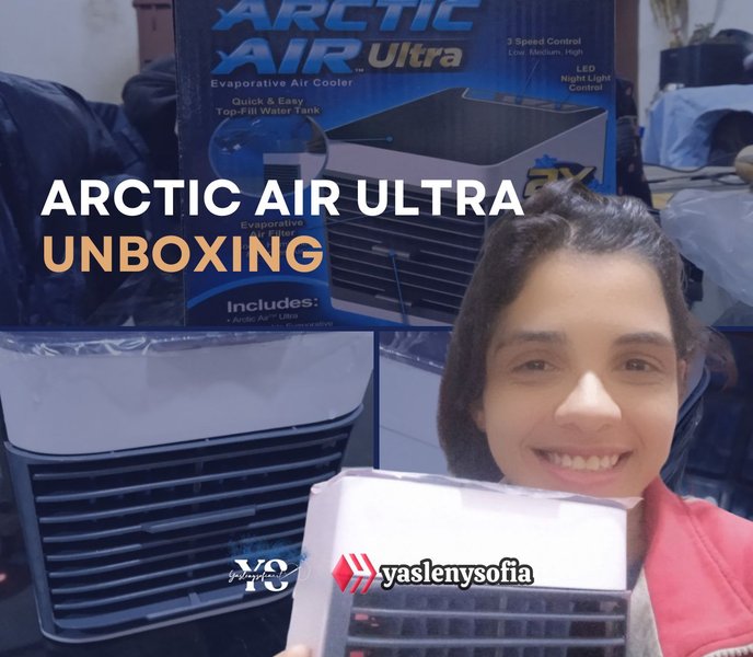 I bought a portable mini air conditioner / Me compré un mini aire acondicionado portátil [ENG/ESP]