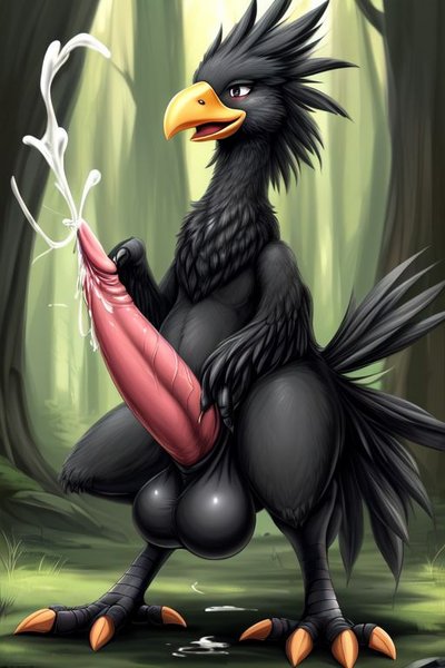 chocobo masturbating