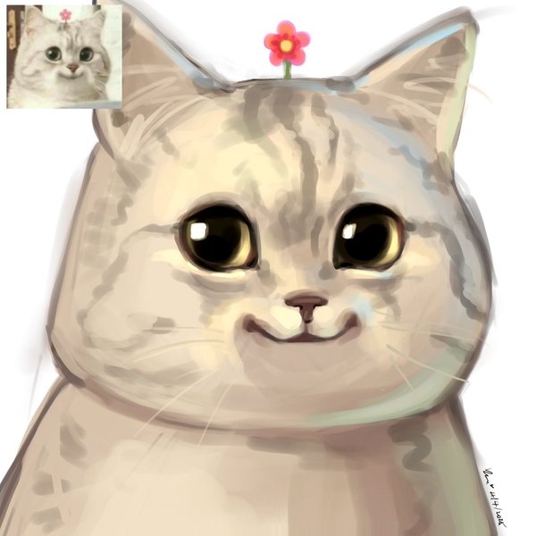 Painting cat meme | Illustration