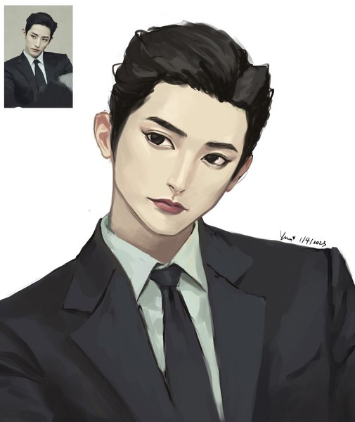 Random painting practice in my own style 3 | Illustration