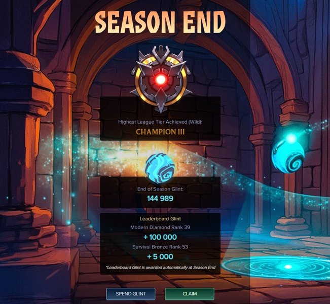 End of Season reward + Overview ENG/DE