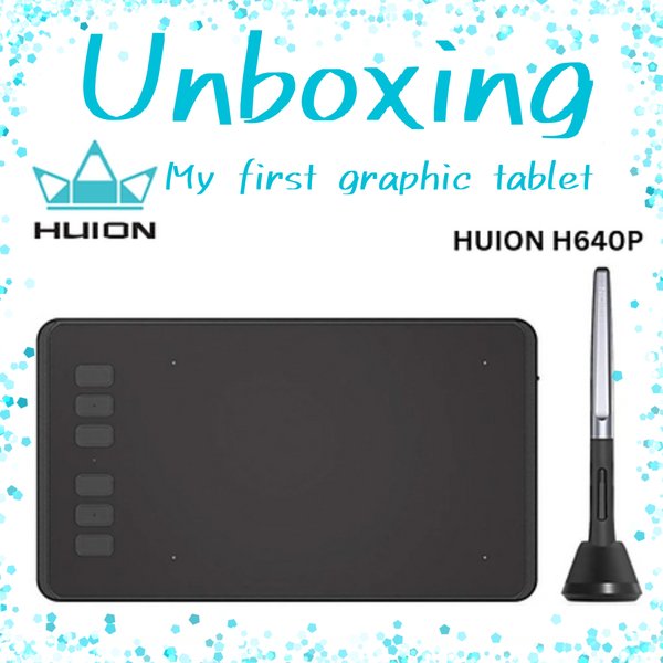 Unboxing My First Graphic Tablet 💻🎨🖊️