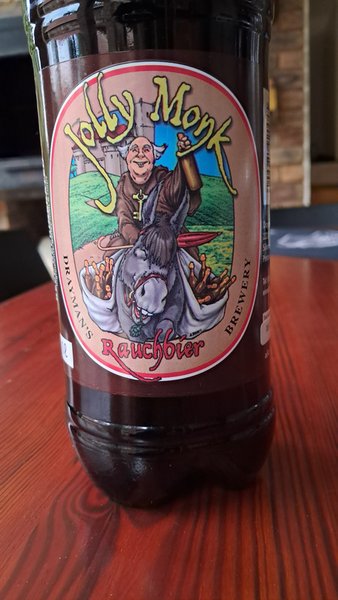 Jolly Monk: Rauchbier by Drayman's Brewery.