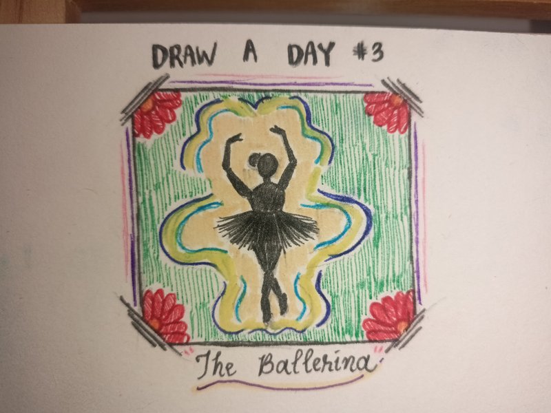 Draw a Day #3: The Ballerina
