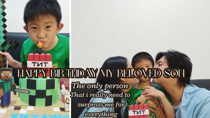 Happy 6th Birthday for my Beloved Son