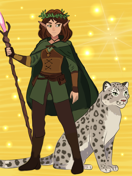 Olivia of the brook | Fanart