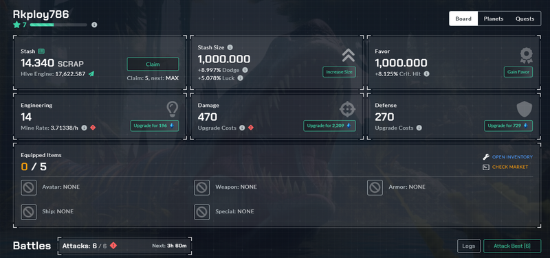What is the meaning of Full Stash in Terracore?
