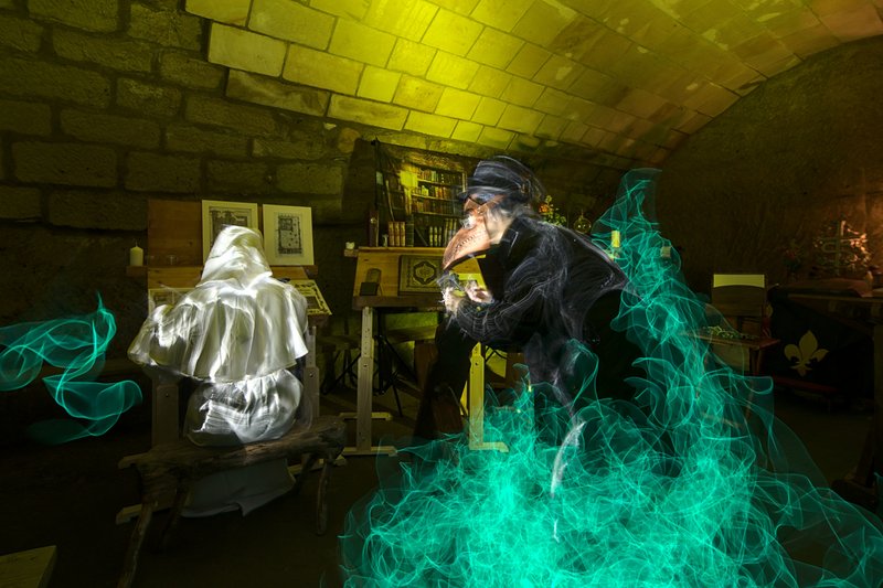 Lightpainting mit dem schwarzen Glasfaserpinsel Teil 2
