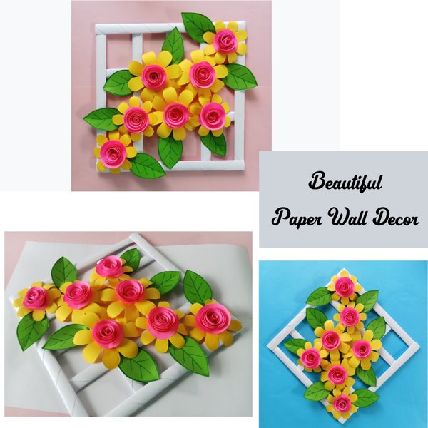 How to Make Beautiful Paper Wall Decor