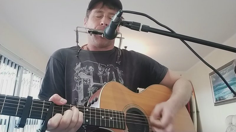 VIBES Web3 Music Competition Week 14 (Theme: Sam Feldt)- "Post Malone" (Sam Feldt feat. RANI) (Folk Cover - Guitar, vocals, harmonica and stomp box)