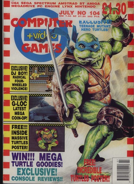 Computer + Video Games (July 1990)
