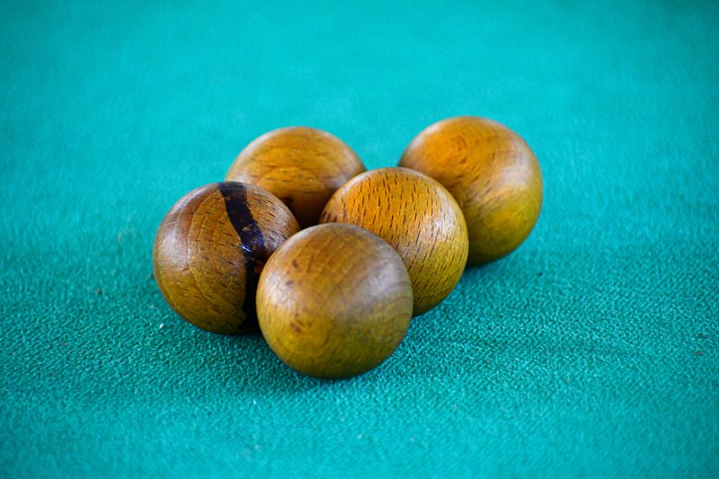 Billiard balls.