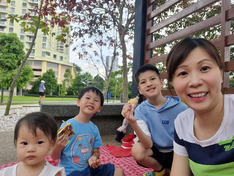 Impromptu Trip Out to the Park For Bubble Play!