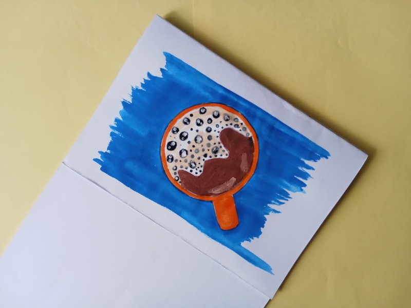 Painting of Coffee Cup