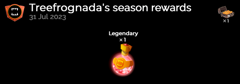 My first EOS reward!