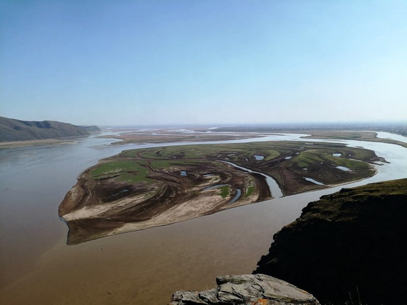Yenisei River and Island, View from Mount Kunya | PhotoFeed Landscape Photography Contest Round 116