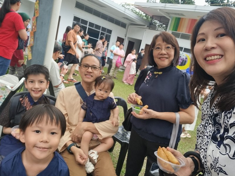 Raya Open House at the Son's Kindergarten 
