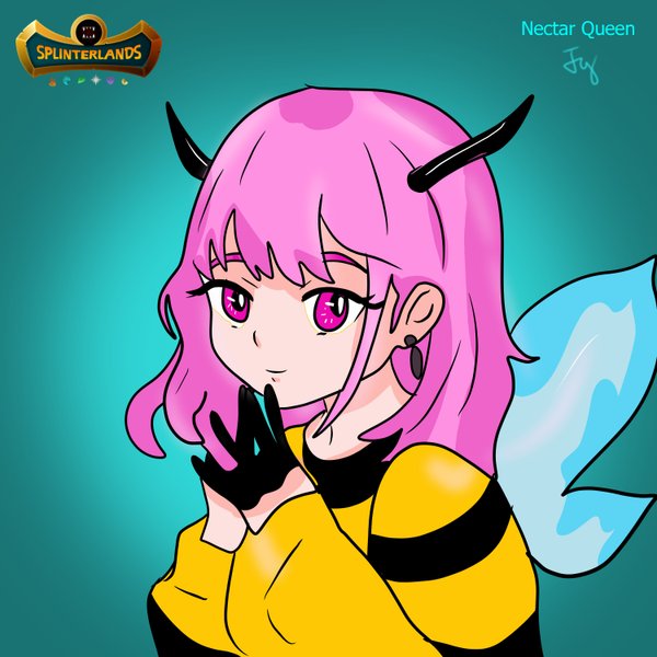 Splinterlands Art Contest Week 287! Nectar Queen