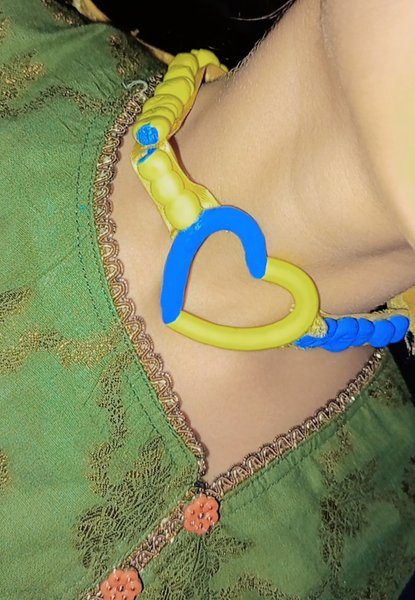 Clay necklace/ Jewelry 