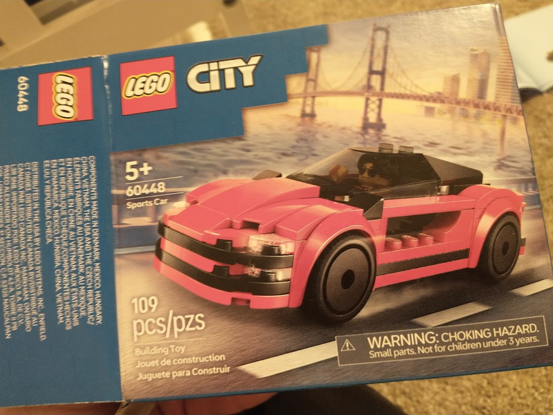 A Cool Dude in a Red Racecar!
