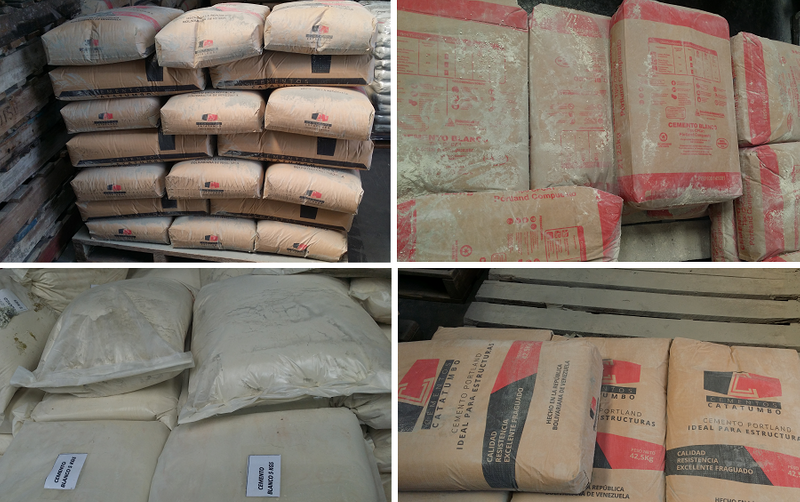  Construction materials; The cement.