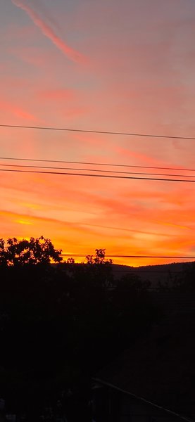 The charm of a sunset