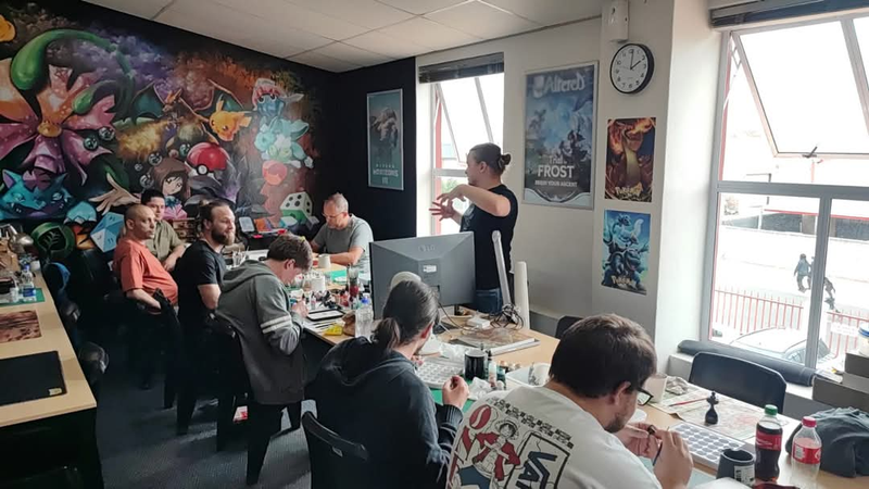 Dead Painters Society at Sword and Board!